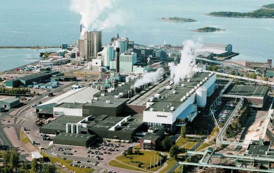 Stora Enso vill miljardinvestera vid Skoghalls bruk 4 Skoghalls bruk utanför Karlstad
