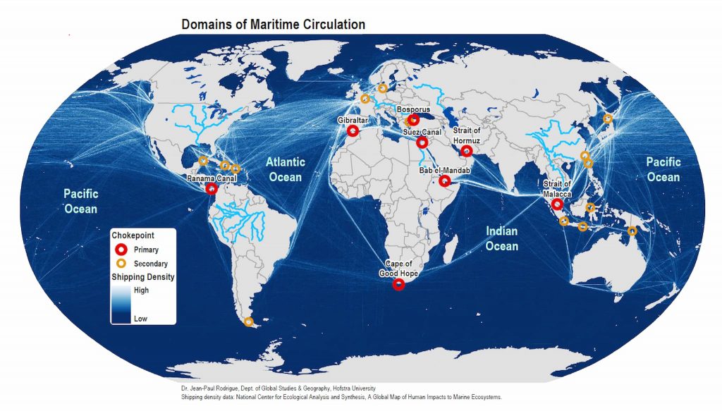 Containerkris när coronan cirkulerar vidare även 2021 5 Containerkrisen kan läsas ur världshavens flaskhalsar.