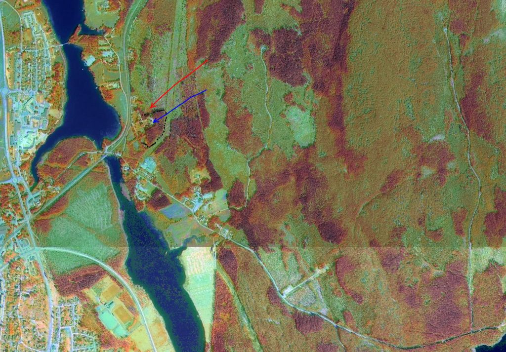 DN granskar skogsbruket -- 2012... och 2021 7 Satellitbild över Storfors och Jägmästarvillan
