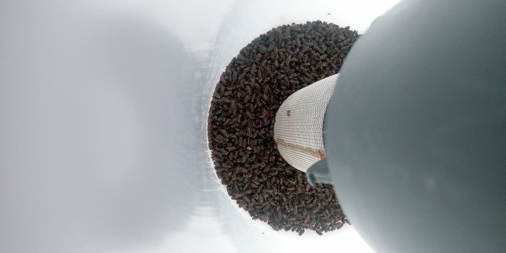 Svärmning av granbarkborre 2021 — hittills lika många i fällorna som försommaren 2020 5 Svärmningsövervakning-fullt-fälla