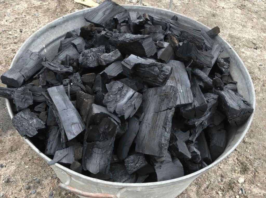 Framtidens skogar — om EU-kommissionens läckta utkast slår in 7 Prima biokol, redo för marken eller grillen, du bestämmer men Skanska verkar premiera att den grävs ner i marken och blir kolsänka.