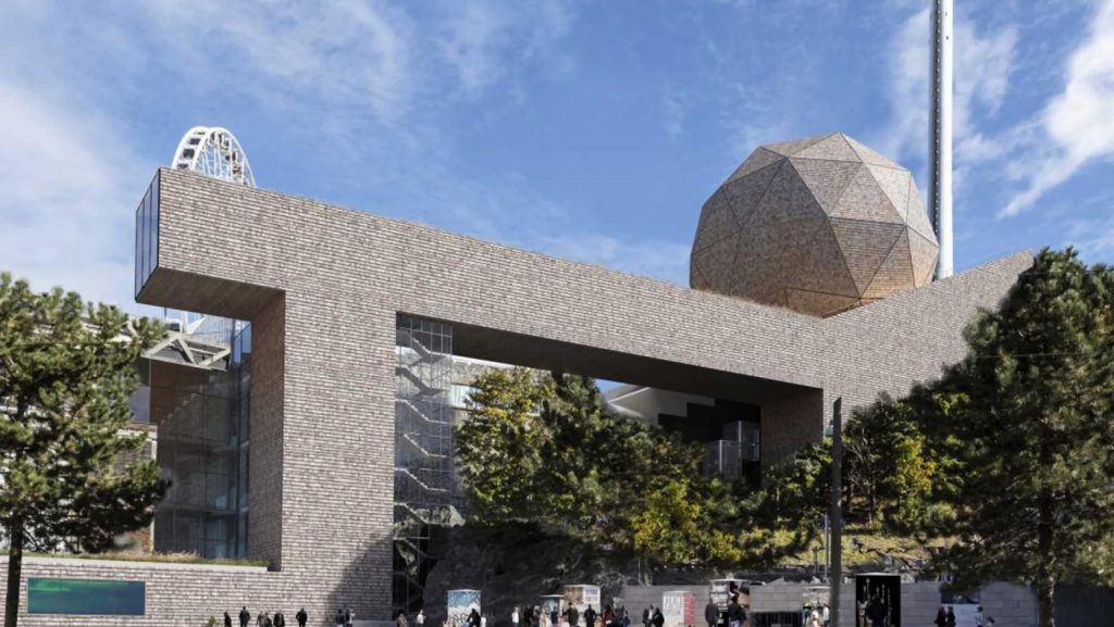 Cederträ - Svenska skogsägare marknadsför importvirke till byggsektorn 6 träfasad i cederträ på Universeum