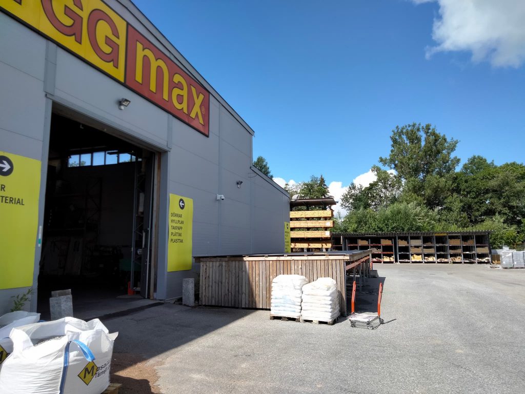 Byggmax varnar för högre vinst Q2 -- en följd av dyrare trävaror? 5 Byggmax-byggmaterialhandlare