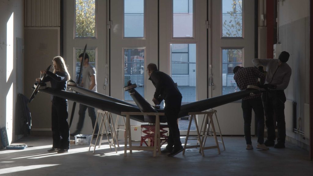 AirForestry satsar på skogsgallring med drönare 6 Den första fullstora prototypen av AirForestrys drönare håller nu på att byggas i Uppsala