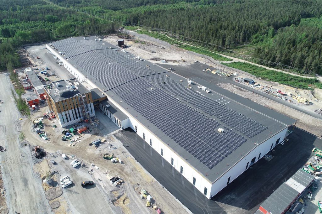 Svenska skotarmarknaden 2021 bromsad av global högkonjunktur 6 komatsus nya skogsmaskinfabrik i Umeå