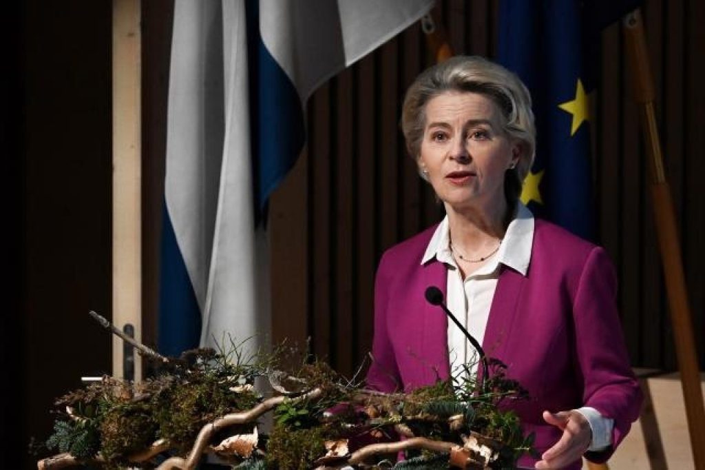 Ledaren som synliggör narrativet i den svenska skogen 5 Ursula von der Leyen i Finland