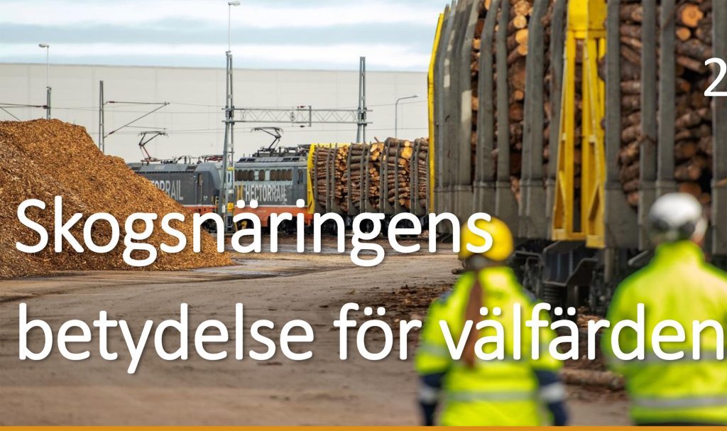 Krönika: Svensk skogsnäring krymper 5 Skogsnäringens betydelse för välfärden