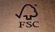 FSC-märkning på en kartong