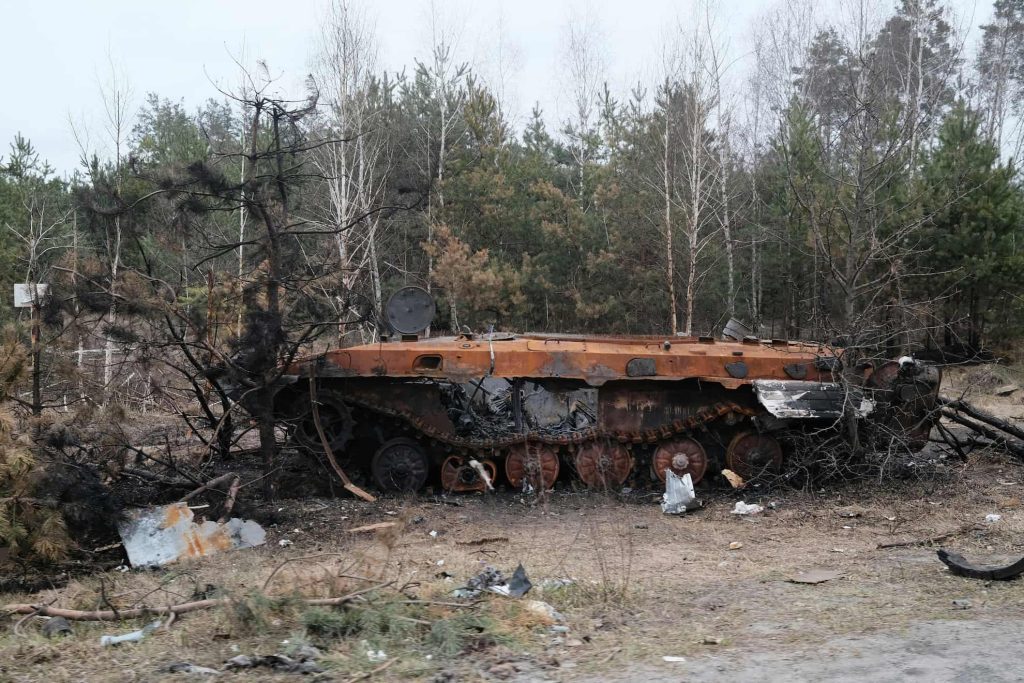 Klimatmål kan vara långt mycket mer än klimatmål 6 Bild från krigets Ukraina.