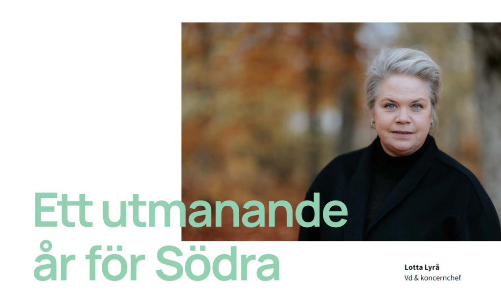Signalerar Södra något större än en dålig konjunktur? 5 Skärmdump Lotta Lyrå