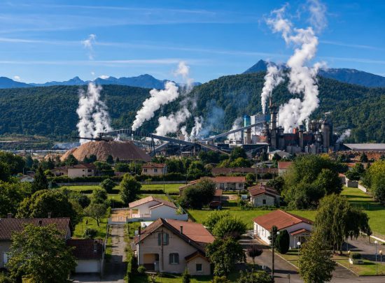 massabruket i Saint-Gaudens en del av fransk massaindustri