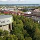 Valmets varsel i Sverige: konjunktur eller symtom på ett större skifte? 2 Flygbild över Valmets lokaler på Lamberget i Karlstad. Foto: Valmet.