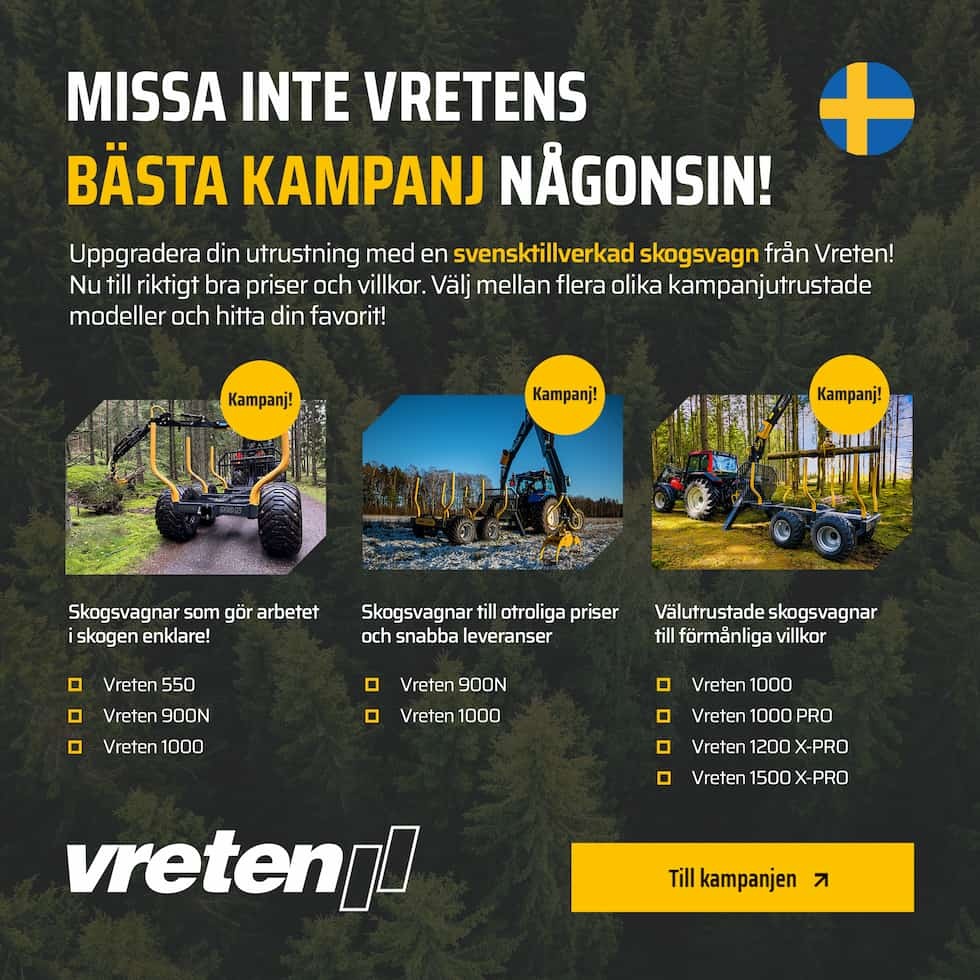 Vreten skogsvagnar